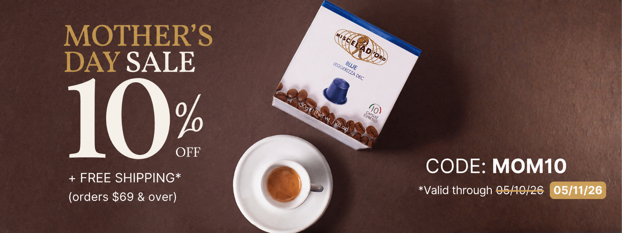Mother's Day Sale - Save 10%