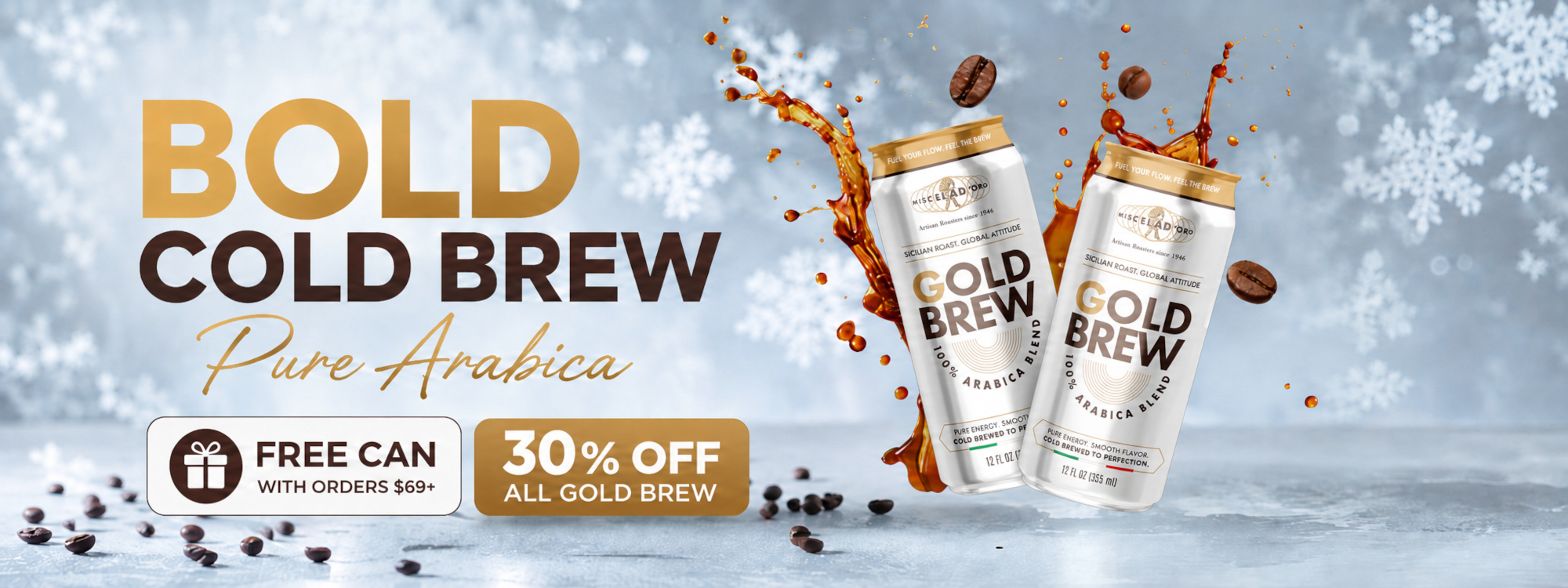 Gold Brew - 100% Arabica Cold Brewed Coffee