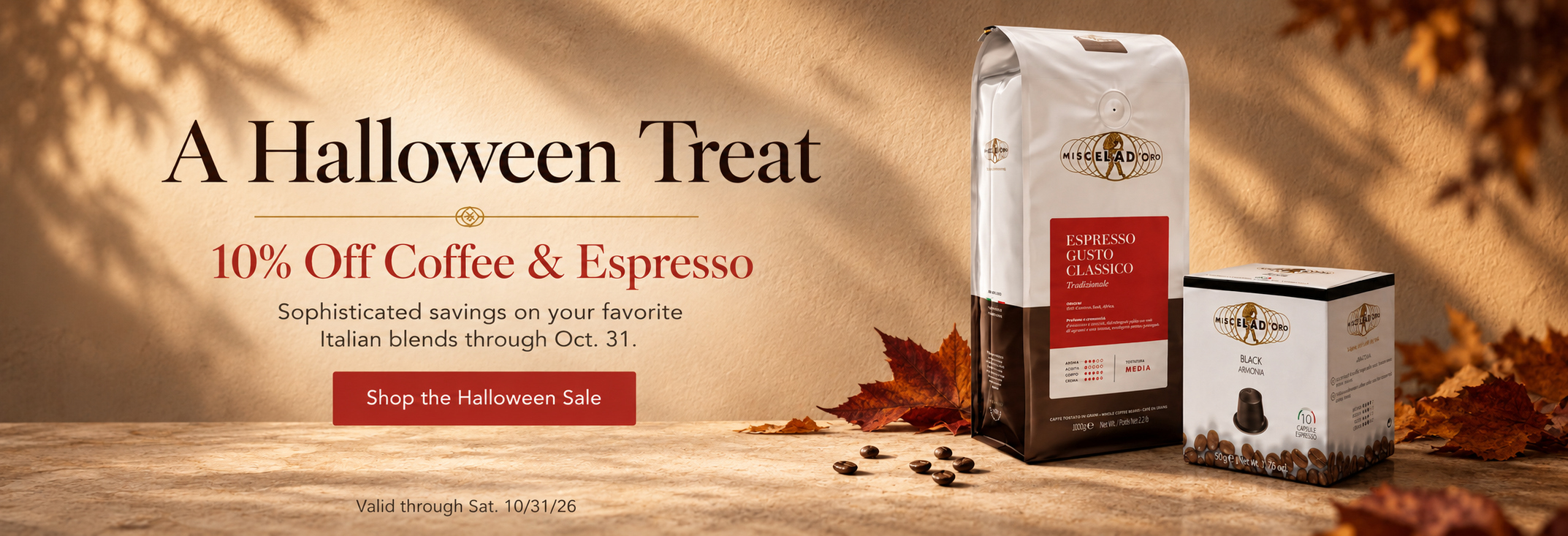 Miscela d'Oro - Authentic Italian Coffee