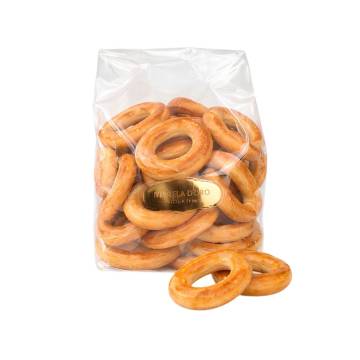 Image of item: Traditional Sicilian Shortbread Ring Cookies (4 bags/box)