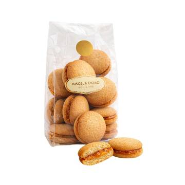 Image of item: Sicilian Shortbread Cookies w/ Apricot Filling (4 bags/box)