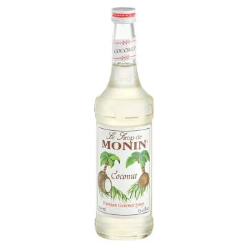 Image of item: Monin Coconut Syrup [750 mL glass bottle]