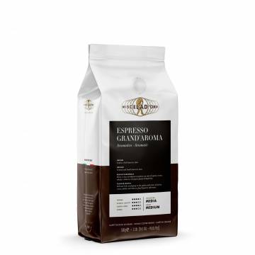 Image of item: Grand'Aroma Espresso Beans [1.1 lb/500g]