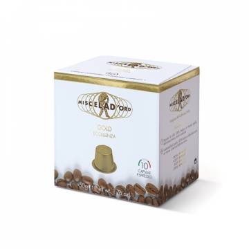 Image of item: GOLD Nespresso Compatible Pods [10/box]