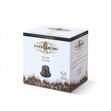 Image of item: BLACK Nespresso Compatible Pods [10/box]