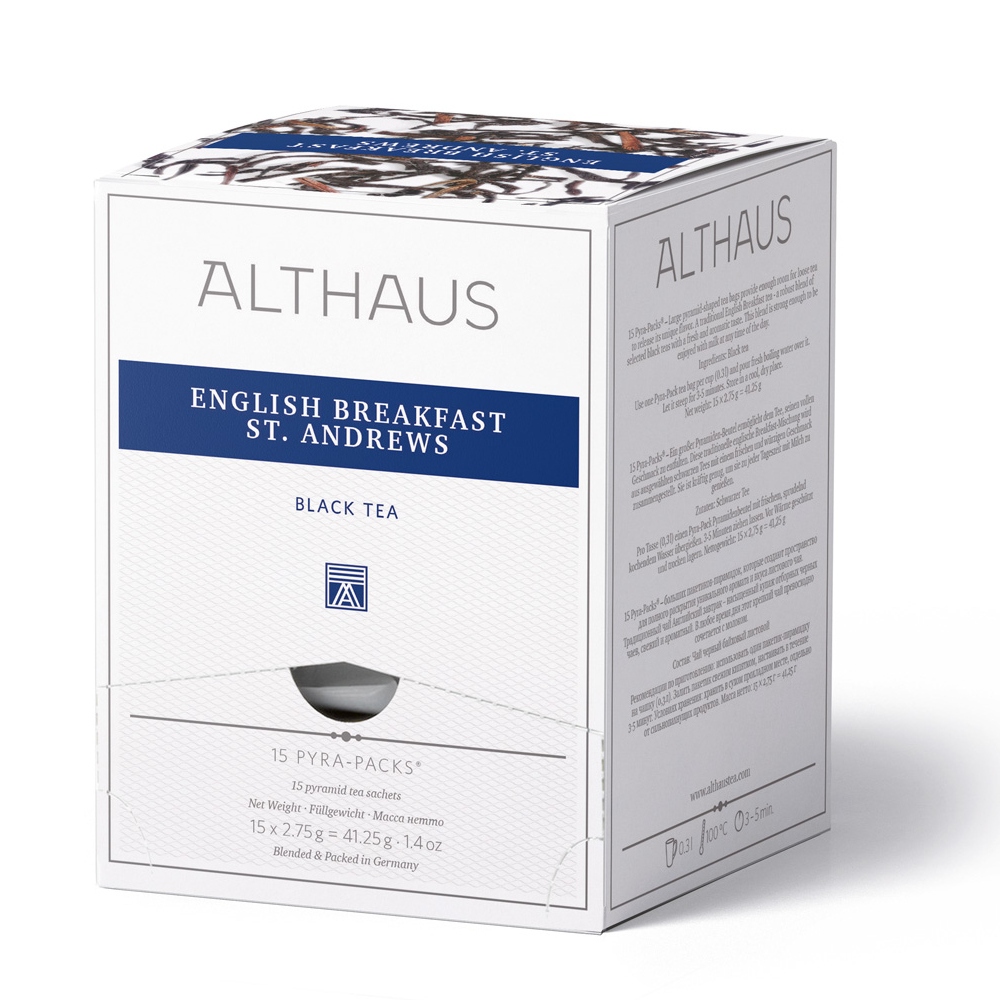 Althaus English Breakfast St. Andrews Tea Bags [15/box]