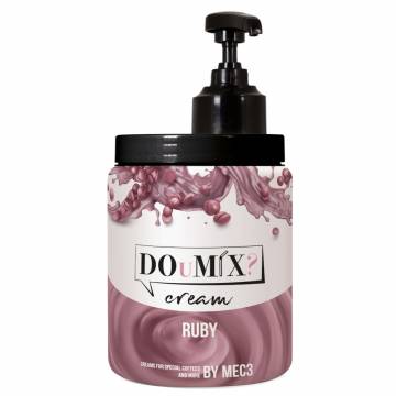 Image of item: DOuMIX? Ruby Pink Cocoa Flavored Cream [1.2 kg pump]