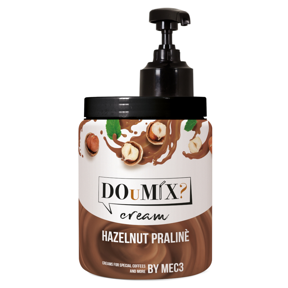 クリーム DOuMIX? Hazelnut Praline Flavored Cream [1.2 kg pump] | Miscela d