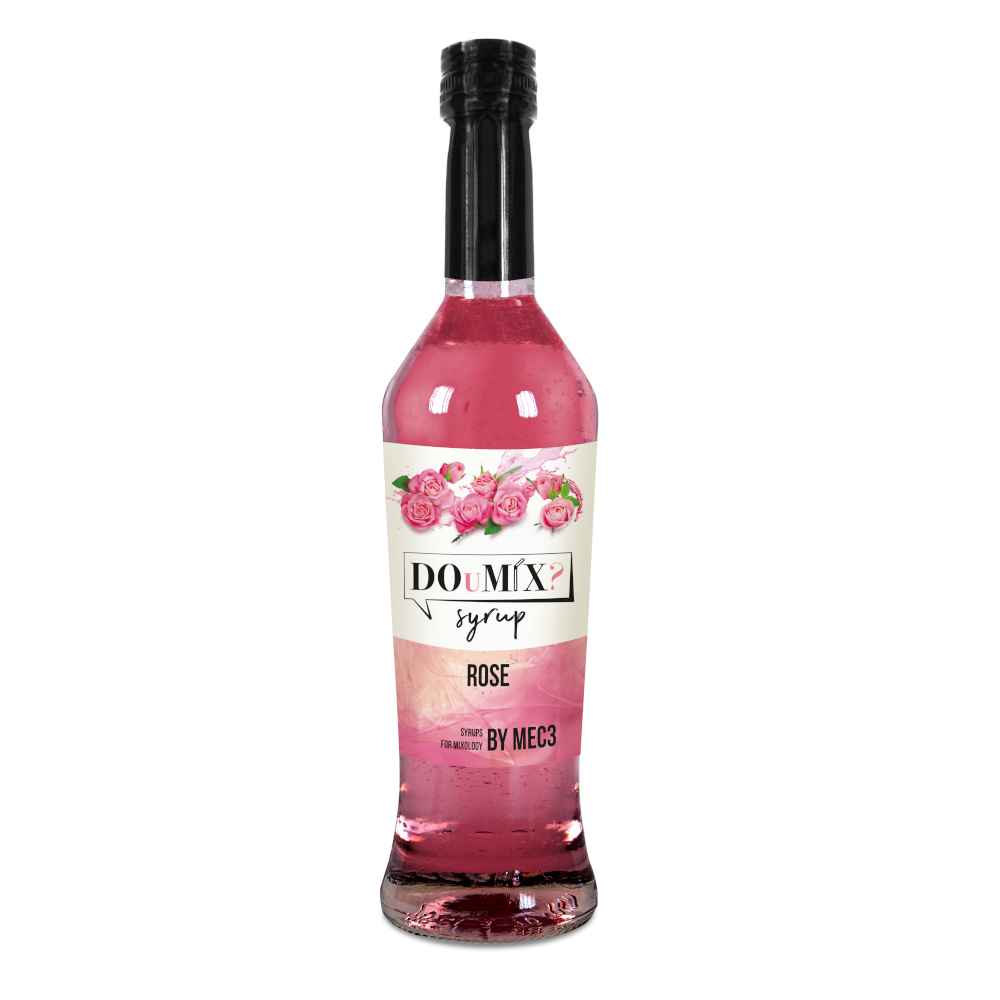 DOuMIX? Rose Syrup [700 mL] | Miscela d'Oro USA