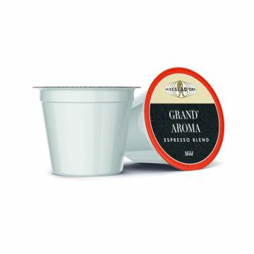 Image of item: Grand'Aroma Mild Espresso Blend K-Cup Compatible Pods [12/box]